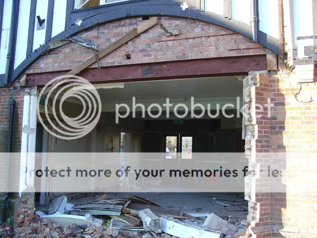 Punch Bowl Inn Demolition Main Street Stapenhill Burton on Trent part 2
